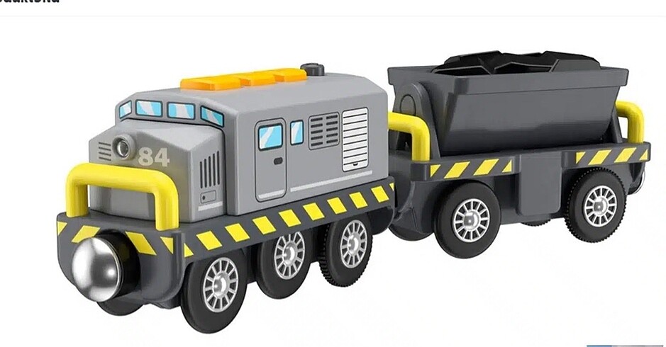 Beden Pilli tren ahşap raylarla uyumlu