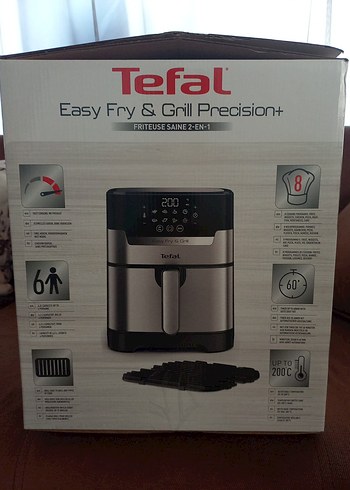 Tefal Easy Fry & Grill Precision+ Gri Fritöz - Görsel 2