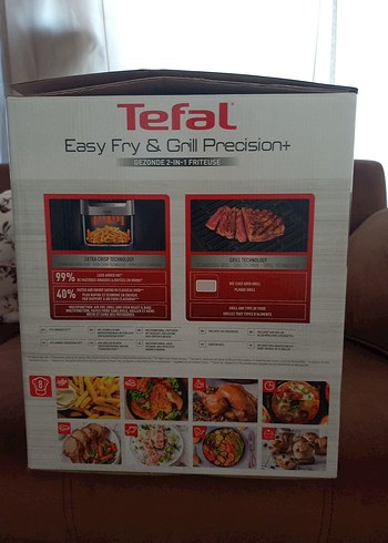 Tefal Easy Fry & Grill Precision+ Gri Fritöz - Görsel 3