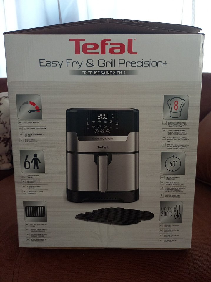 Tefal Easy Fry & Grill Precision+ Gri Fritöz - Görsel 2