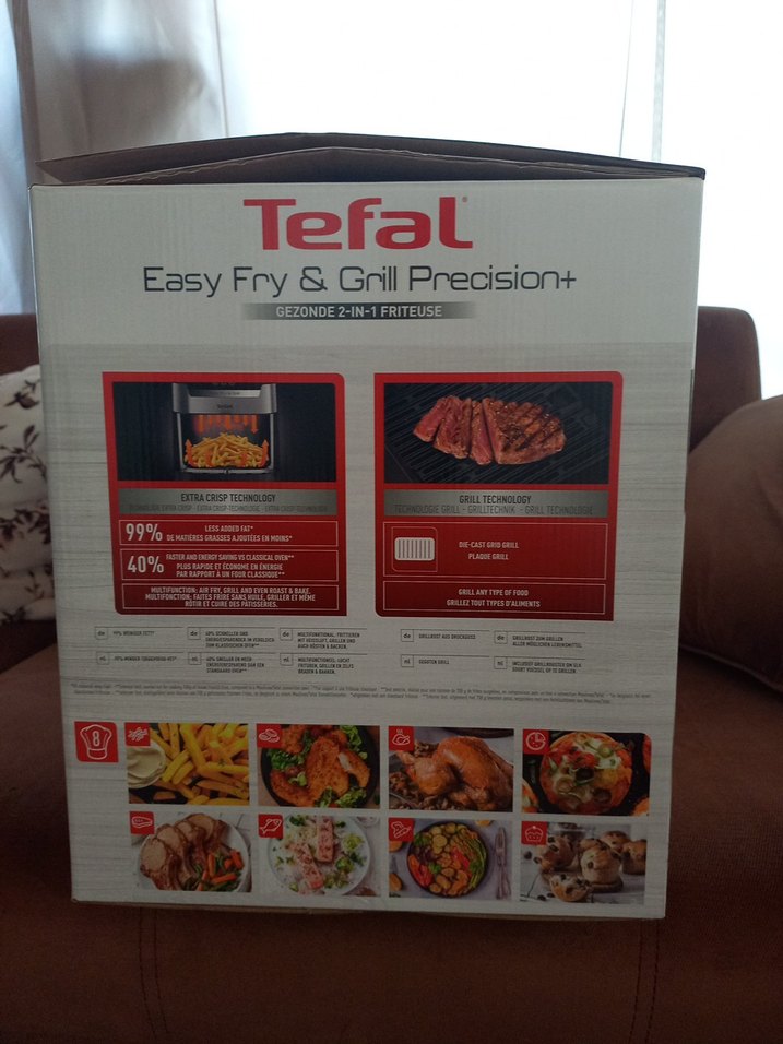 Tefal Easy Fry & Grill Precision+ Gri Fritöz - Görsel 3
