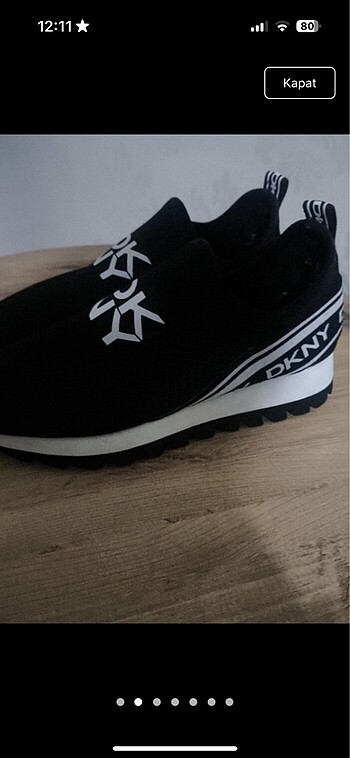 37 Beden DKNY orjinal sneakers
