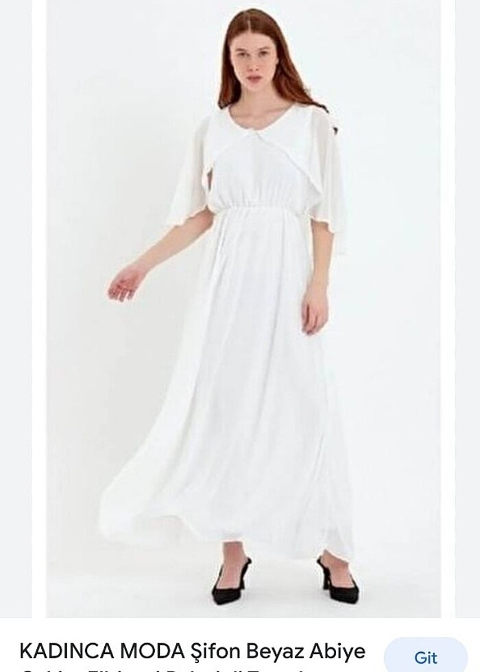 Fotoğraf çekim elbisesi. - Görsel 3