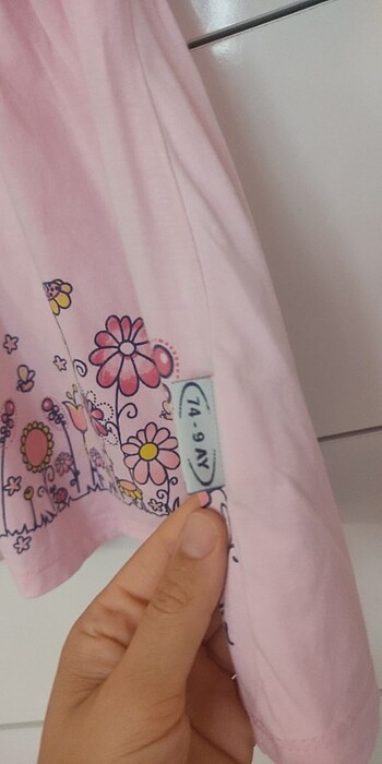 Yazlık penye elbise  - Görsel 5