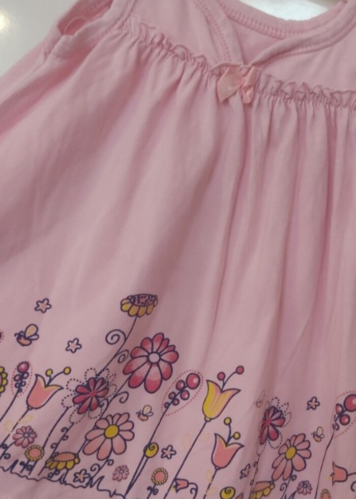 Yazlık penye elbise  - Görsel 2