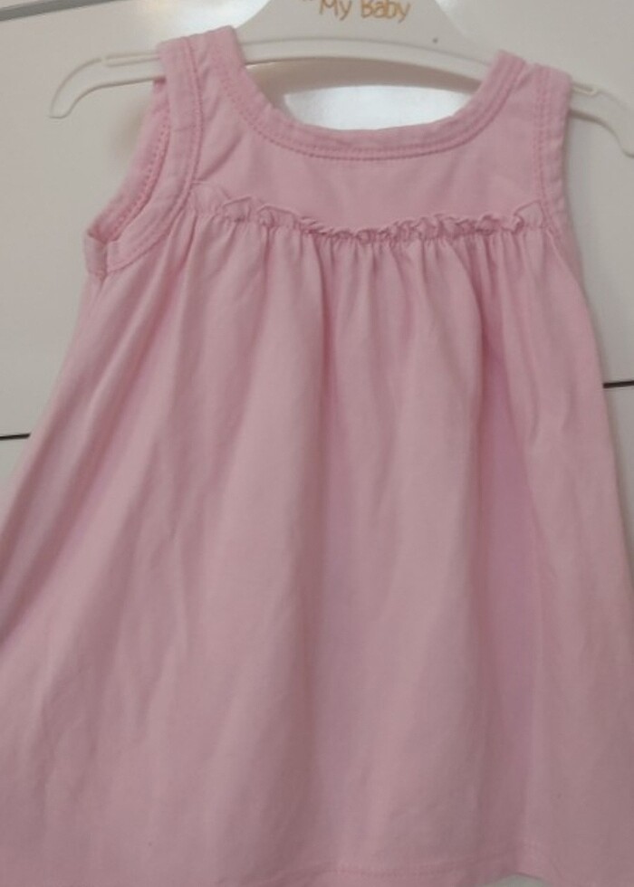 Yazlık penye elbise  - Görsel 3