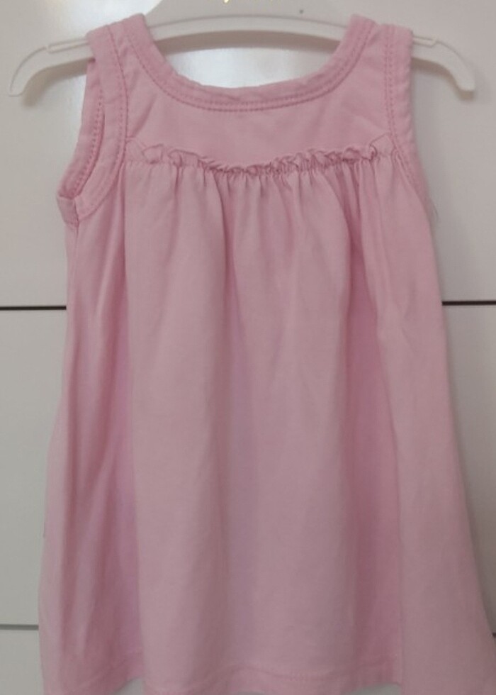 Yazlık penye elbise  - Görsel 4