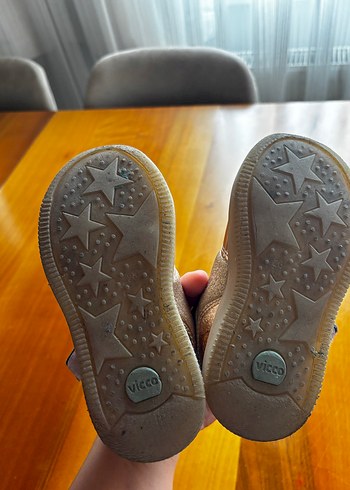 Kız Çocuk Parlak Altın Desenli Spor Ayakkabı - Görsel 6