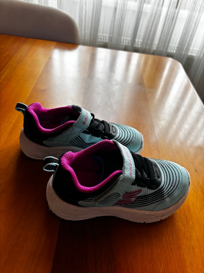 Kız Çocuk Turkuaz Skechers Spor Ayakkabı - Görsel 2