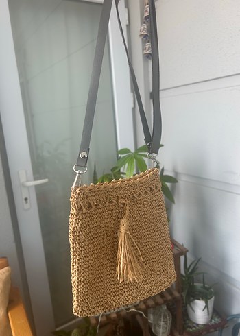 Zara Bohem Tarz Örgü Kadın çapraz telefon Çanta