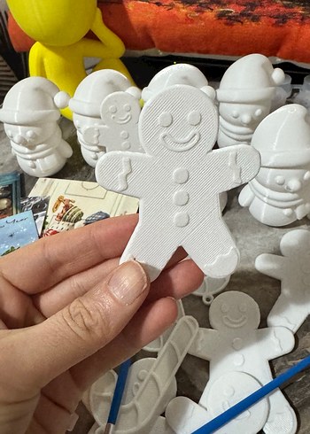 Kış Boyama Seti ve Dekoratif Objeler - Görsel 6