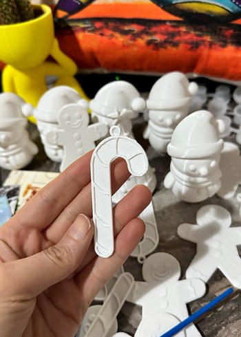 Kış Boyama Seti ve Dekoratif Objeler - Görsel 5