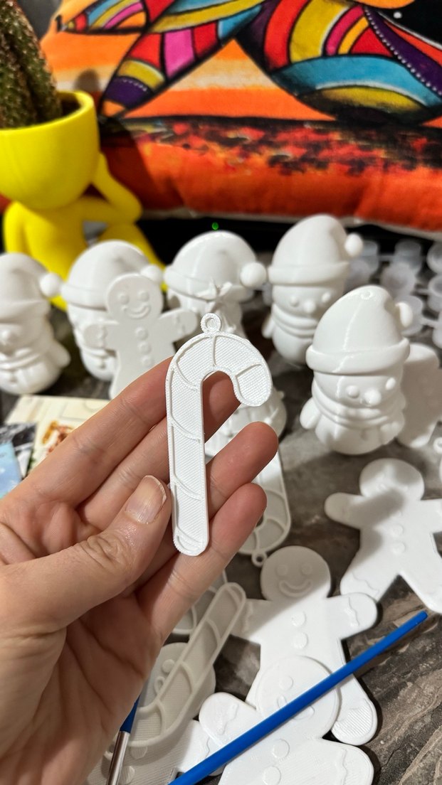 Kış Boyama Seti ve Dekoratif Objeler - Görsel 5