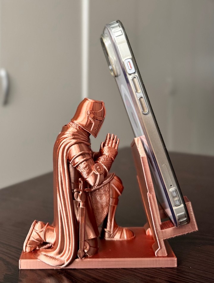 Şövalye Telefon Tutucu - Görsel 4