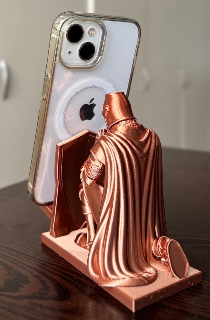 Şövalye Telefon Tutucu - Görsel 3