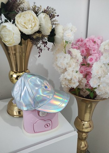 Işıltılı Holografik Çocuk Şapkası - Görsel 5