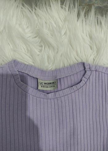 Mor Fitilli Uzun Kollu Kadın Kazak - Görsel 3