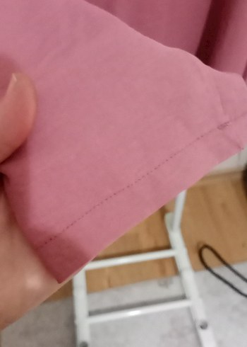 Pembe Uzun Kollu Midi Kadın Tunik - Görsel 3