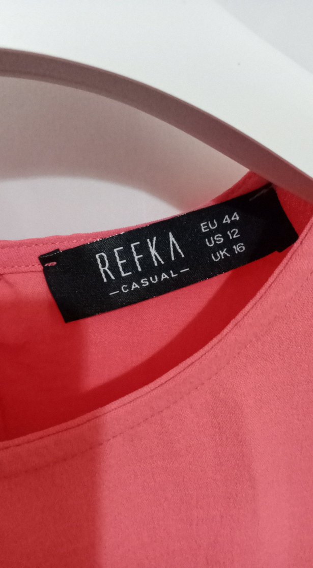 Kadın Pembe Uzun Kollu Saten Bluz - Görsel 2