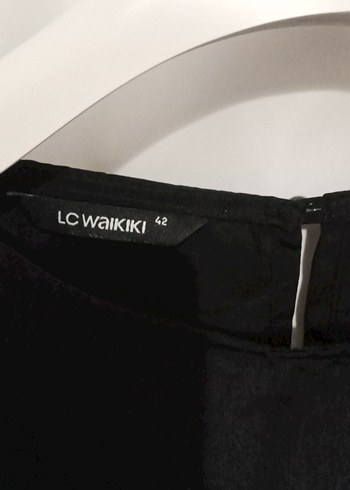 Uzun Kollu Mavi Çizgili Kadın Bluz - Görsel 2