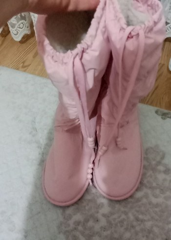 Pembe Sıcak Kürklü Bot - Görsel 3