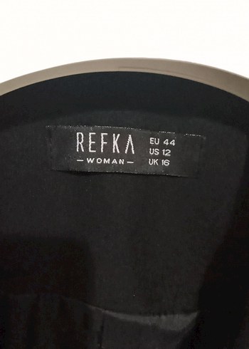 Siyah Düğmesiz Midi Kadın Blazer Ceket - Görsel 2