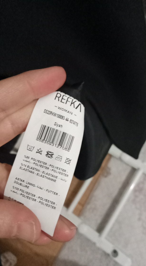 Siyah Düğmesiz Midi Kadın Blazer Ceket - Görsel 5