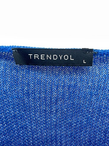 l Beden mavi Renk Trendyol & Milla Kazak / Triko %70 İndirimli.