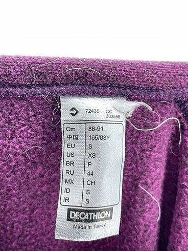 s Beden mor Renk Decathlon Kazak / Triko %70 İndirimli.