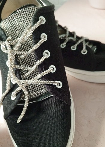 Diğer Tasli Siyah Sneaker