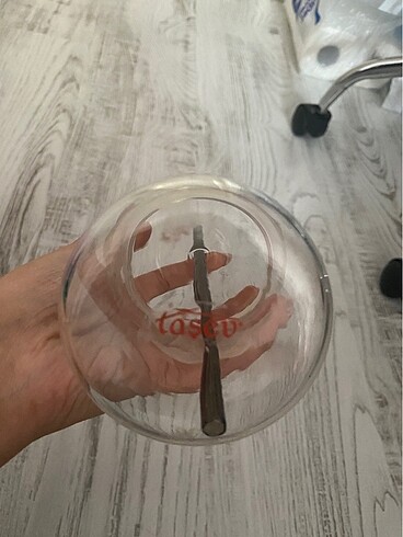 Paşabahçe Pipetli cam lama desenli bardak