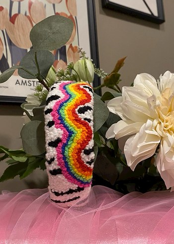 Renkli Gökkuşağı Punch Taç - Görsel 2