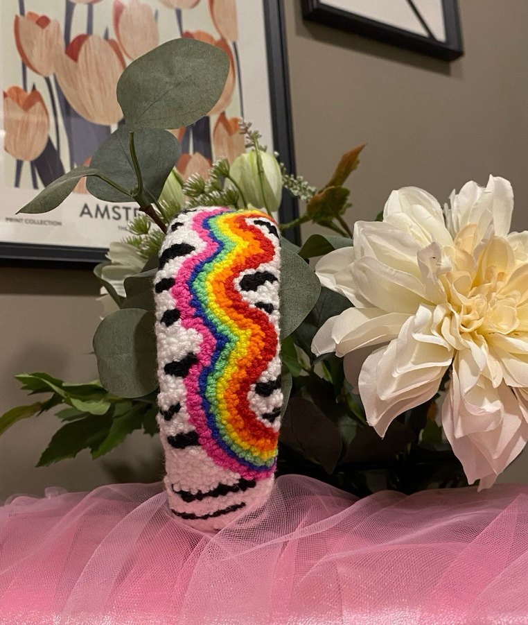 Renkli Gökkuşağı Punch Taç - Görsel 2