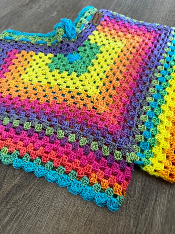 Renkli Örgü Kadın Şort - Görsel 4