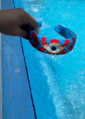 Renkli Göz Punch Taç - Görsel 2