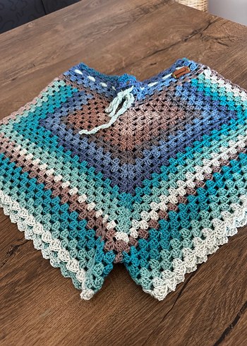 Bohem Örgü Kadın Şorr - Görsel 4