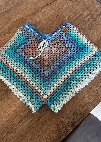 Bohem Örgü Kadın Şorr - Görsel 5