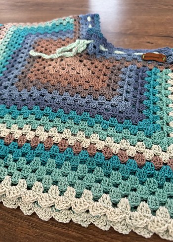 Bohem Örgü Kadın Şorr - Görsel 2