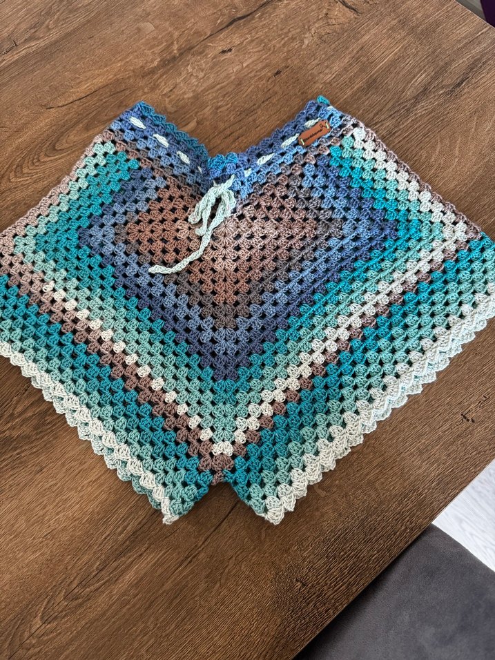 Bohem Örgü Kadın Şorr - Görsel 5