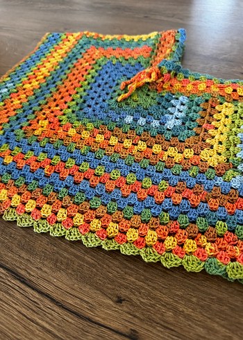 Renkli Bohem Kadın Şort - Görsel 3