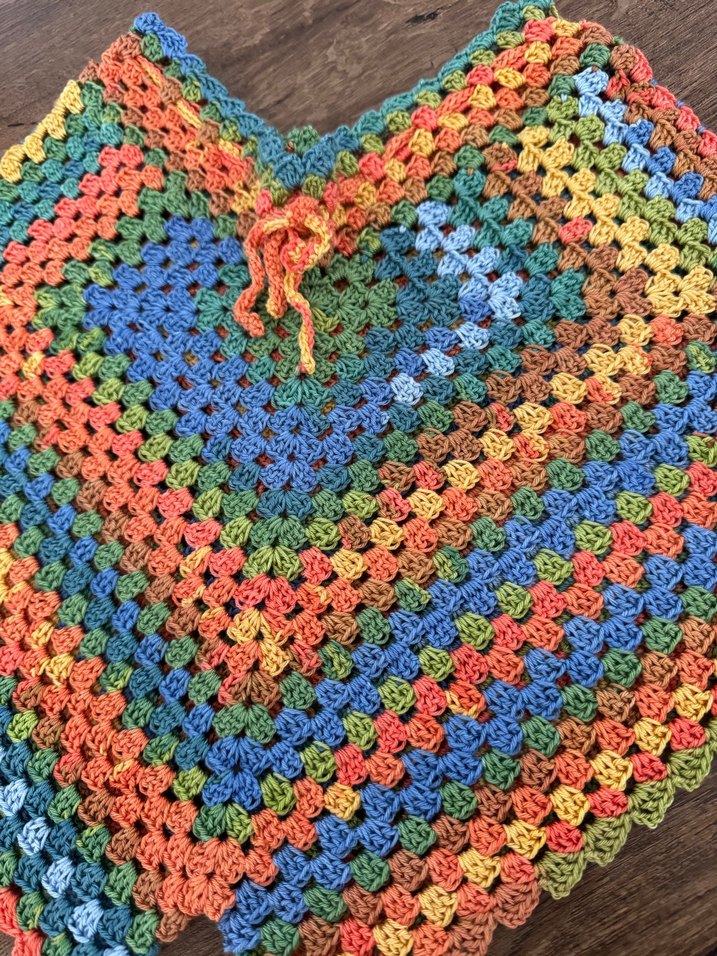 Renkli Bohem Kadın Şort - Görsel 2