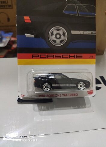 Hot wheels 1989 Porsche açılmamış kutu sadece kartonet hafif has