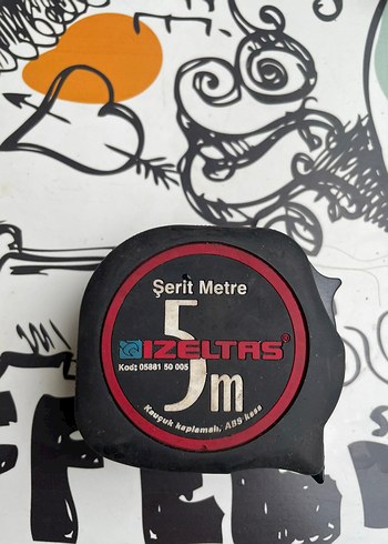 İzeltaş şerit metre