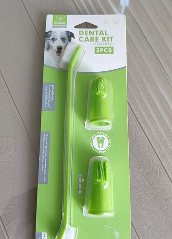 NUNBELL KEDİ KÖPEK DİŞ FIRÇASI SETİ