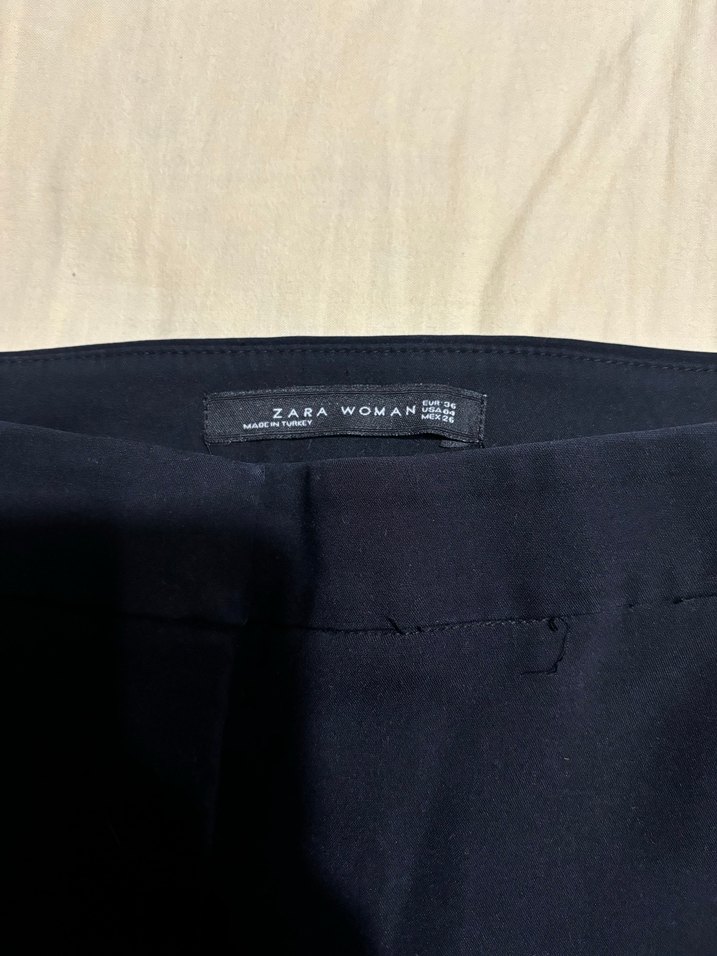 zara siyah Kumaş Pantolon - Görsel 2