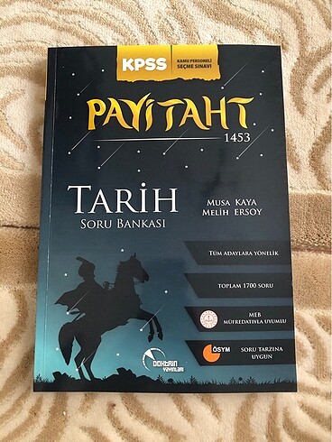 KPSS tarih test kitabı
