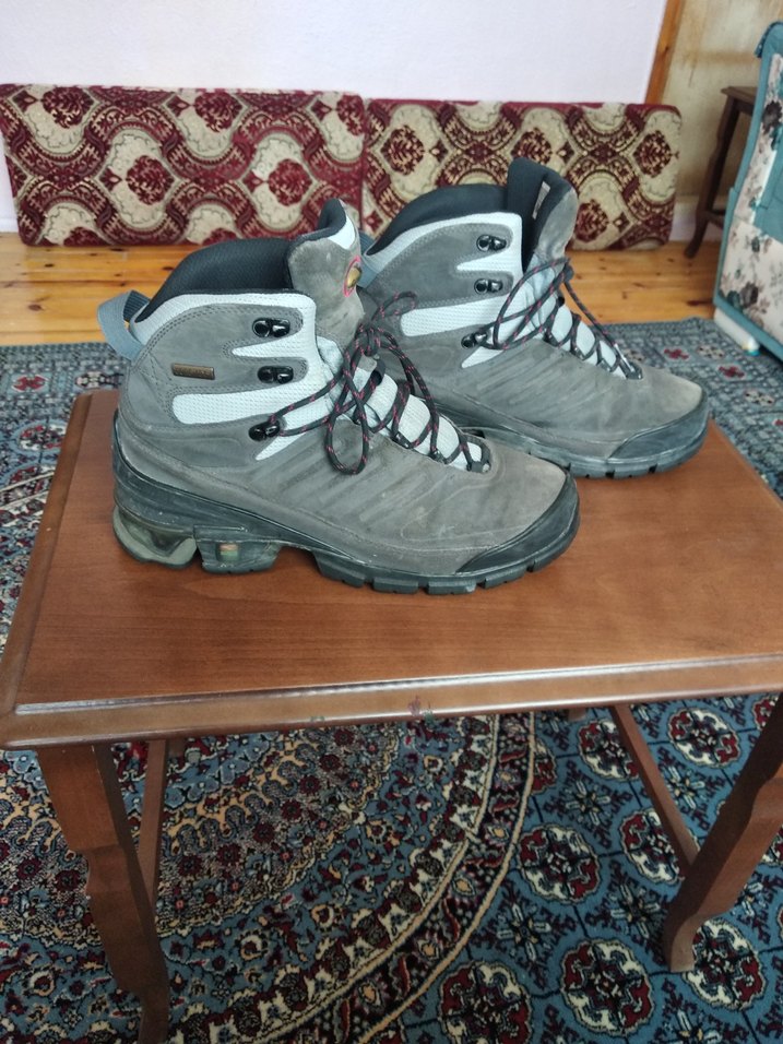 Gri Bağcıklı Erkek Outdoor Botları - Görsel 2