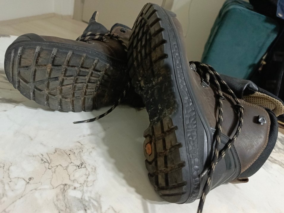 Kahverengi Süet Erkek Biker Bot - Görsel 2