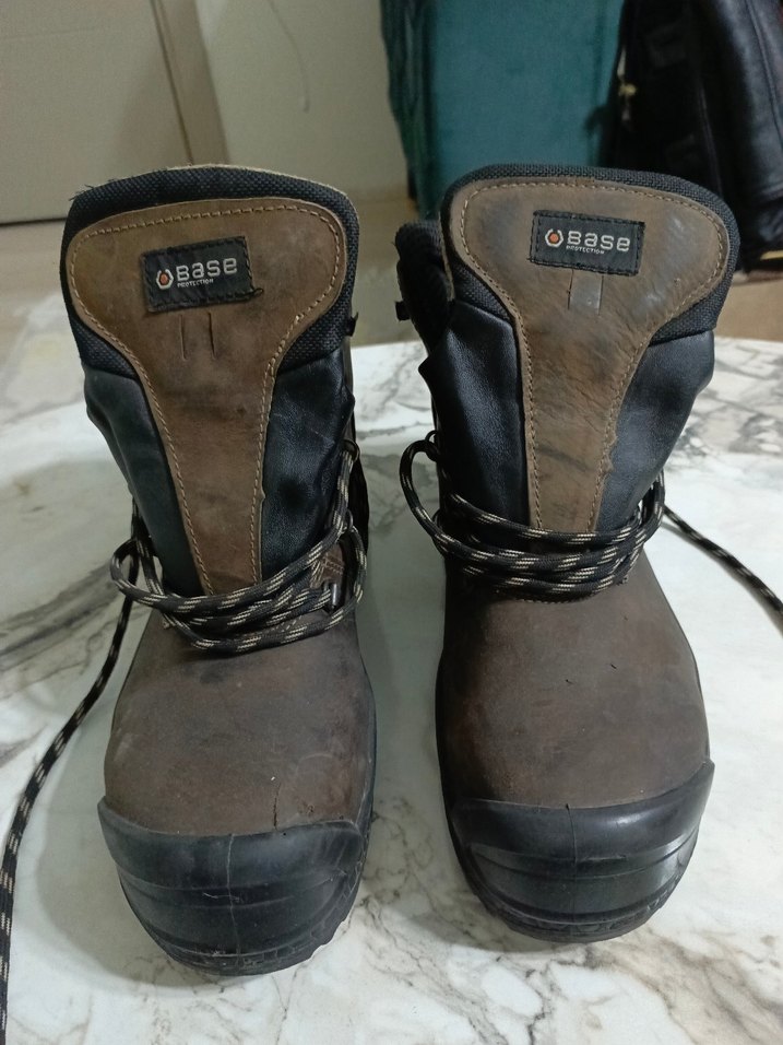 Kahverengi Süet Erkek Biker Bot - Görsel 3