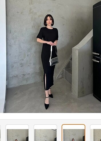 Diğer Siyah örme elbise